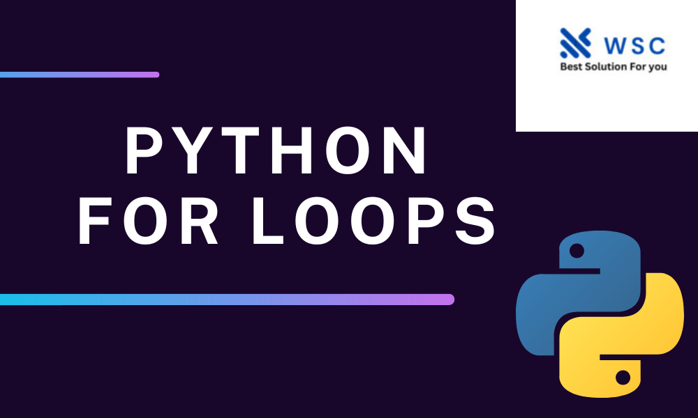 Python for loops websolutioncode.com