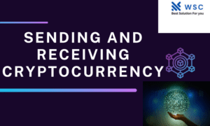Sending and receiving cryptocurrency