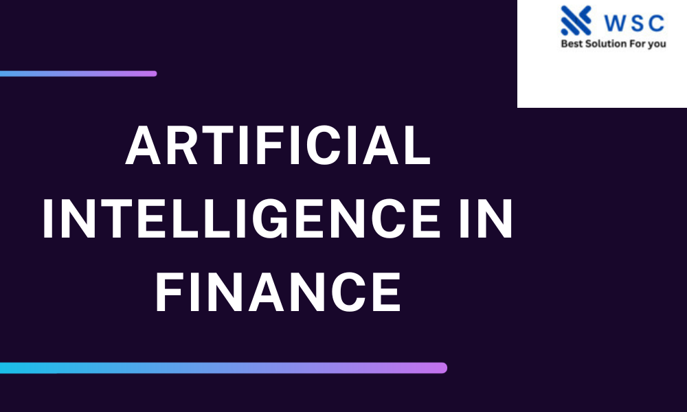 Artificial intelligence in Finance websolutioncode.com