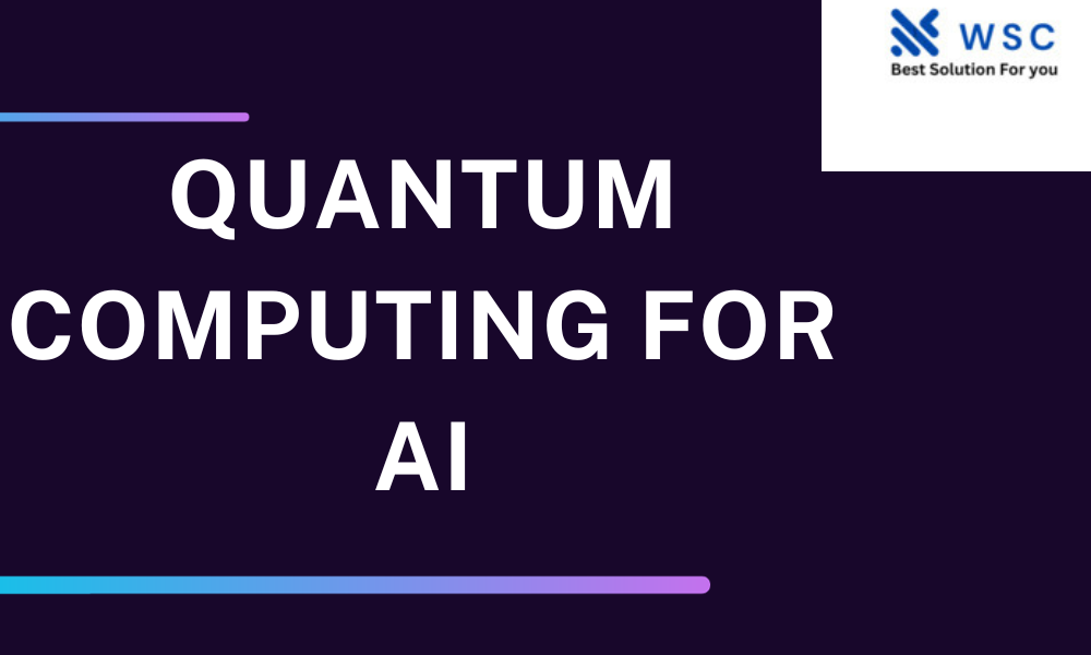 Quantum Computing for AI