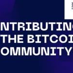 Contributing to the Bitcoin Community