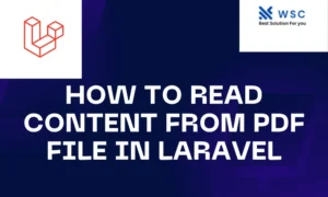 How to Read Content from PDF File in Laravel | websolutioncode.com