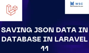 Saving JSON Data in Database in Laravel 11 | wesbsolutioncode.com
