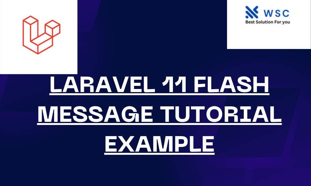 Laravel 11 Flash Message Tutorial Example